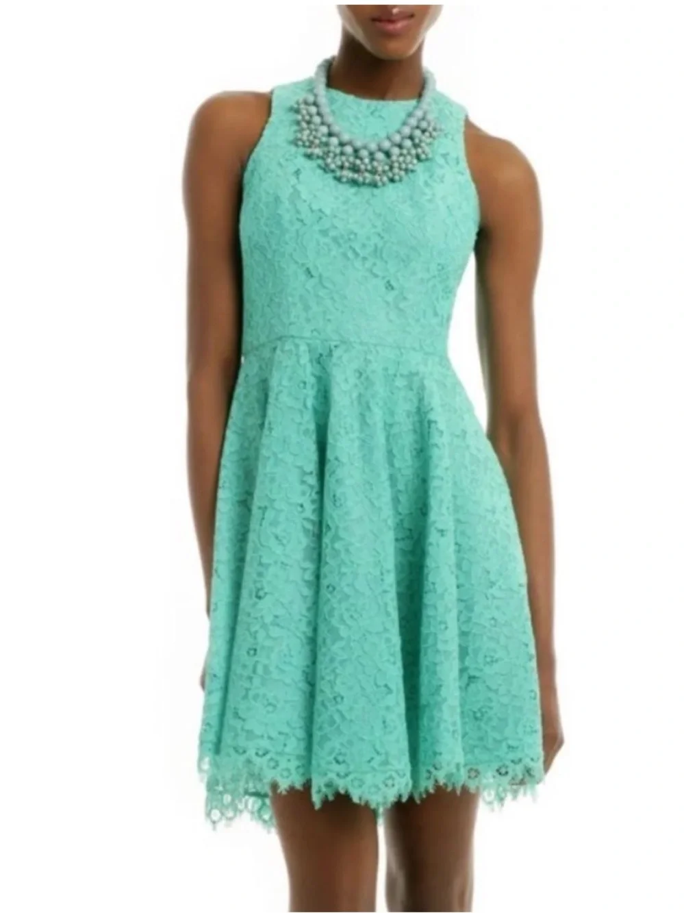 Shoshanna Dress 14 Formal Green - Picture 12 of 12